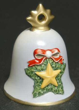 Annual Christmas Bell Christmas Star Wreath - No Box