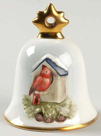 Annual Christmas Bell Cardinal - Boxed