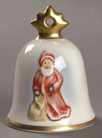 Annual Christmas Bell Santa Claus - Boxed
