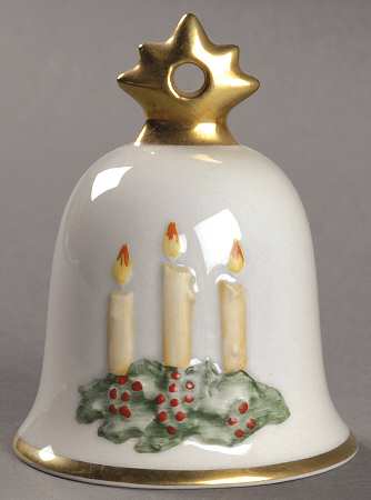 Annual Christmas Bell Christmas Candles - Boxed