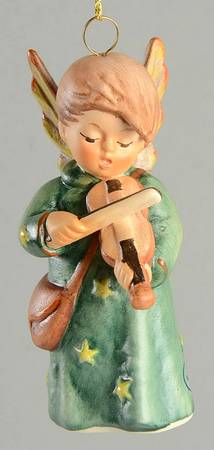 Hummel Annual Miniature Ornaments 1993-Celestial Musician - No Box