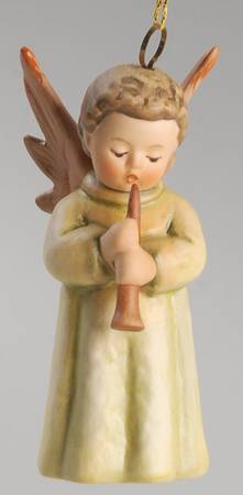 Hummel Annual Miniature Ornaments 1995-Festival Harmony-Flute - Boxed