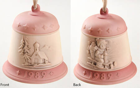 Hummel Annual Bell-Ornament-Series #1 Ride Into Christmas  - No Box