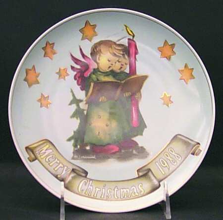 Hummel Christmas Plate Angel Duet - No Box
