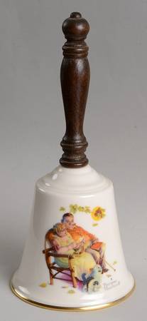 Norman Rockwell Bell Fondly Do We Remember - No Box