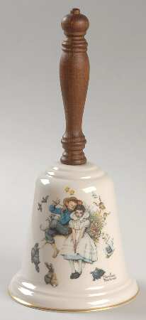 Norman Rockwell Bell by Gorham