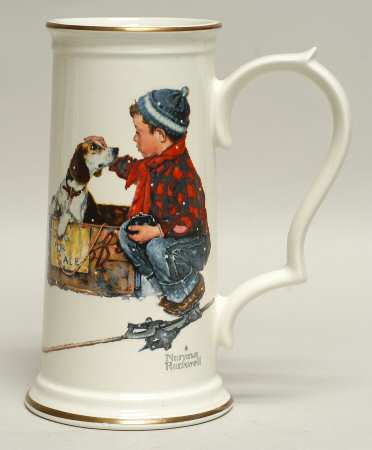A Boy and His Dog-Four Seasons-Stein by Gorham