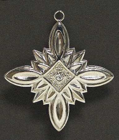Gorham Ornaments Star Ornament-Silverplate - Boxed