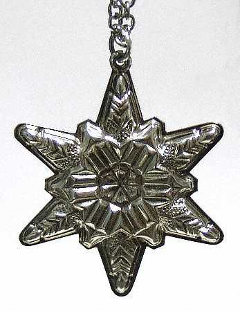 Snowflake Medallion by Gorham Silver