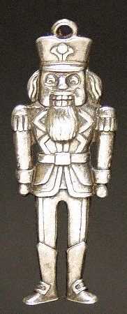 Silverplate Ornaments Nutcracker - Boxed