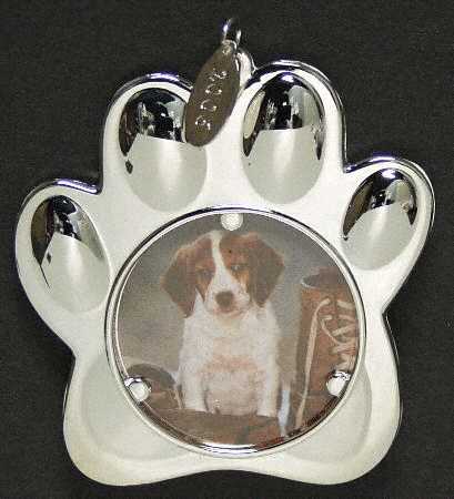 Silverplate Ornaments Puppy's First Christmas-2006 - No Box