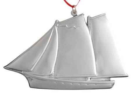 Unlimited Series-Ornament Schooner - Boxed