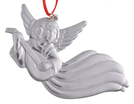 Unlimited Series-Ornament Angel With Lute - Boxed