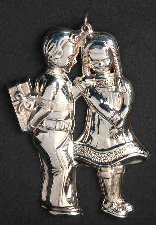 Unlimited Silverplate Ornament Gift To You - No Box