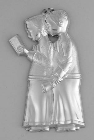 Unlimited Silverplate Ornament Choir Boy - No Box