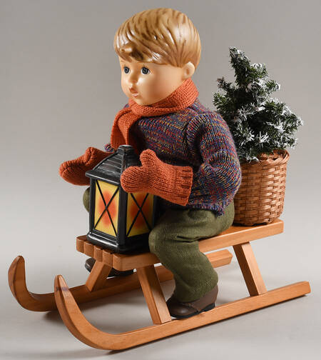 Goebel-Hummel Doll Ride Into Christmas - Boxed