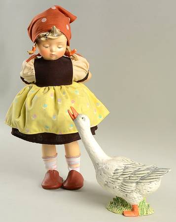 Goebel-Hummel Doll Goose Girl - No Box