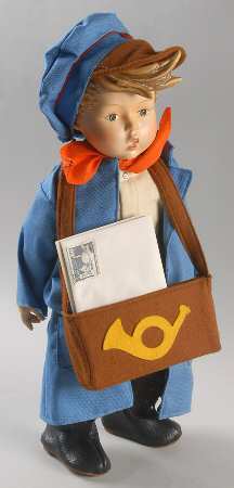 Goebel-Hummel Doll Postman - With Box