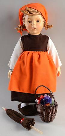 Goebel-Hummel Doll On Holiday - No Box