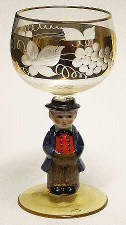 Goebel Figurine Stem Glassware Bavarian Man  - No Box