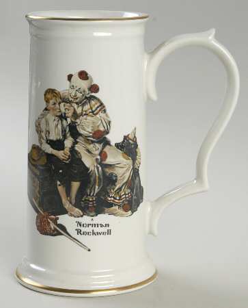 Rockwell Clowns Stein Collection by Gorham