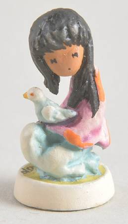 Degrazia Miniature White Dove - No Box