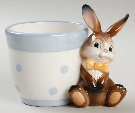 Easter Figurine-Goebel Rabbit Flower Pot - Boxed