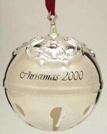 Chantilly Sleigh Bell Ornament by Gorham Silver