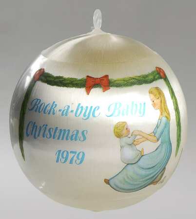 Charlot BYJ Ball-Ornament Rock-A-Bye Baby - With Box