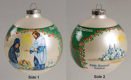 Janet Robson Christmas Ball-Ornament by Goebel