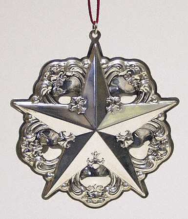 STERLING STAR ORNAMENT by Gorham Silver