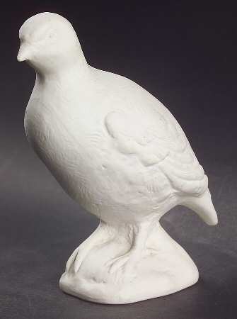 Gien Figurines Quail-White - No Box