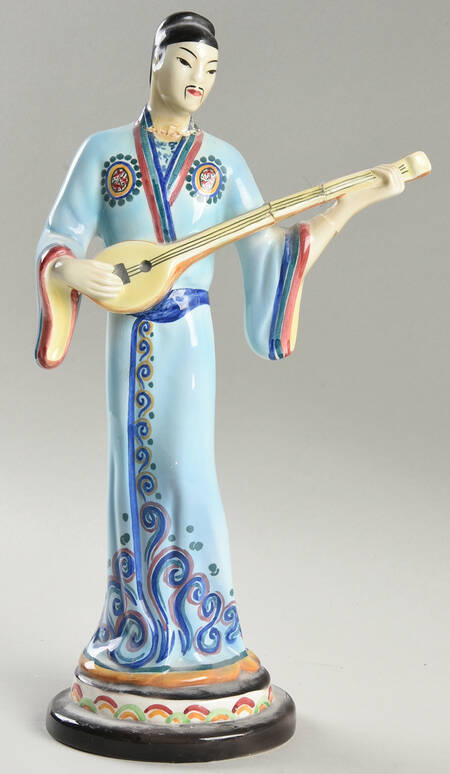 Goldscheider Figurines Chinese Musician - No Box
