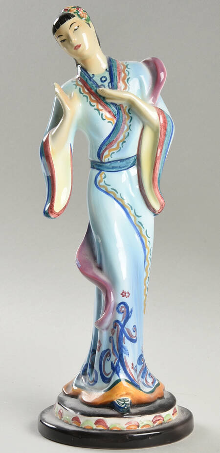 Goldscheider Figurines Chinese Dancer - No Box