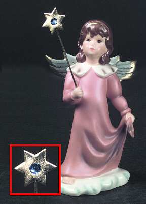Birthday Blessing-Figurine September-Sapphire - No Box