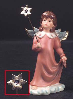 Birthday Blessing-Figurine June-Lt.Amethyst - Boxed
