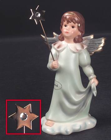 Birthday Blessing-Figurine April-Diamond - No Box