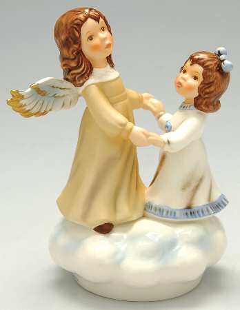 Christmas Figurines & Giftware Guardian Angel Dancing-Champagne - Boxed
