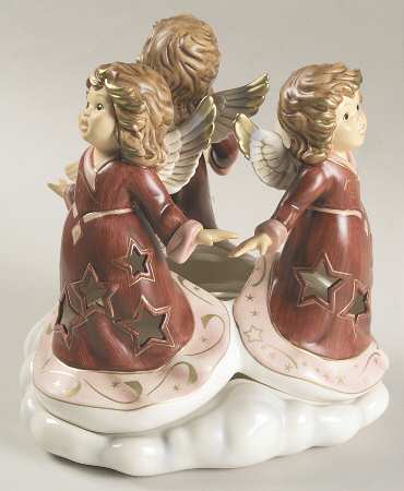 Christmas Figurines & Giftware When Stars Are Shining-Candleholder - No Box