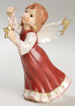 Christmas Figurines & Giftware Angel With Star-2007 - No Box