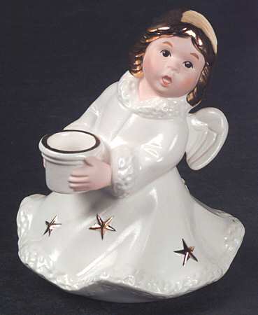Christmas Figurines & Giftware Angel Baroque White Cns - Boxed