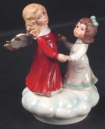 Christmas Figurines & Giftware Guardian Angel Dancing-Red - Boxed