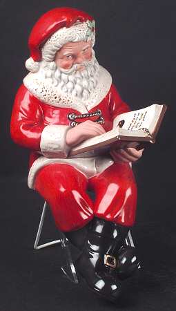 Christmas Figurines & Giftware Santa Claus Sitting - Boxed