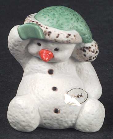 Christmas Figurines & Giftware Sitting Snowman-Set Of 2 - No Box
