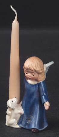 Christmas Figurines & Giftware Angel W/ Dog - Boxed