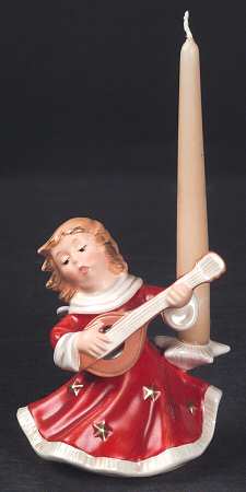 Christmas Figurines & Giftware Angel W/ Mandolin - Boxed