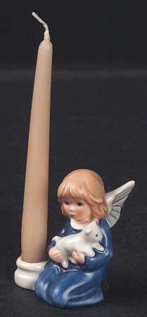Christmas Figurines & Giftware Angel W/ Cat - Boxed