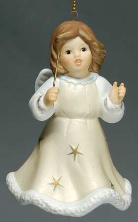 Angel Christmas Bell Angel Conductor - Boxed