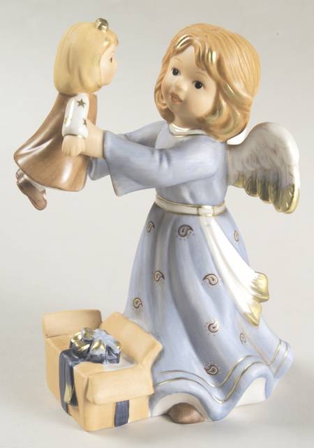 Annual Angel Figurine Holiday Surprise - Boxed