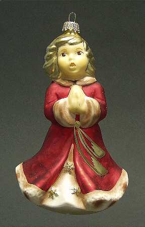 Goebel Christmas Ornament Heavenly Blessing-Blown Glass - Boxed